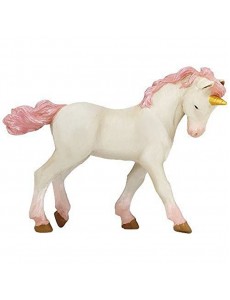 Unicórnio Rosa Dourado